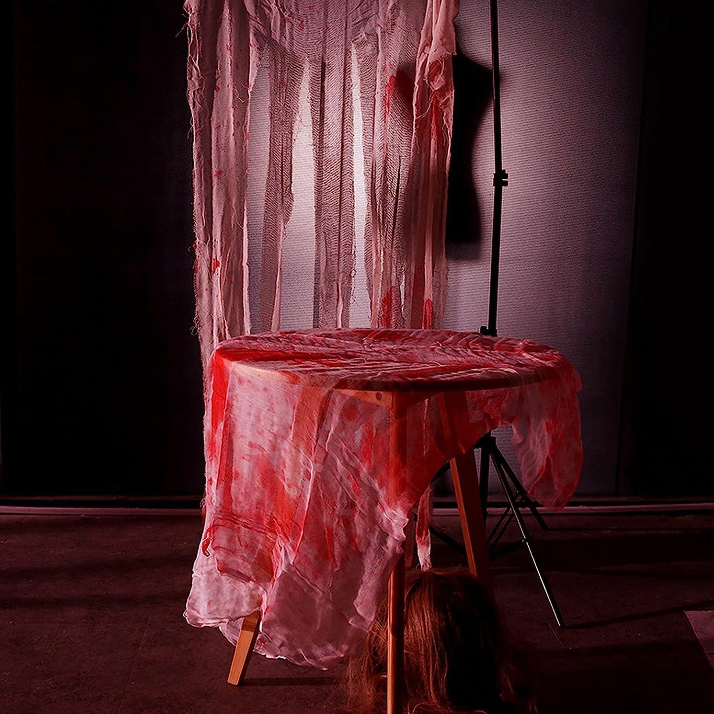 3 Halloween Blood-Stained Tablecloths