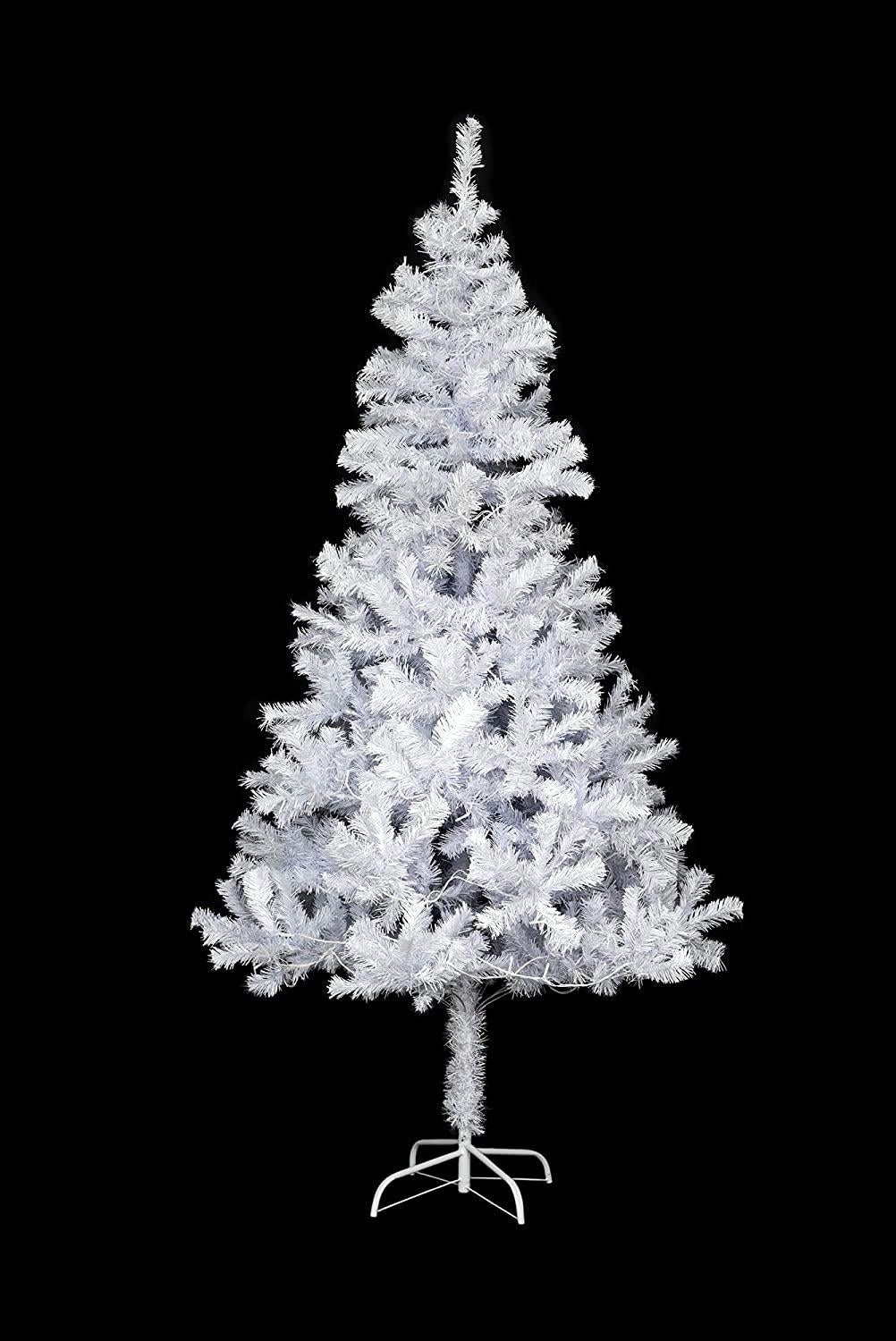 10Ft Pre-Lit Alaskan Pine Christmas Tree White LEDs