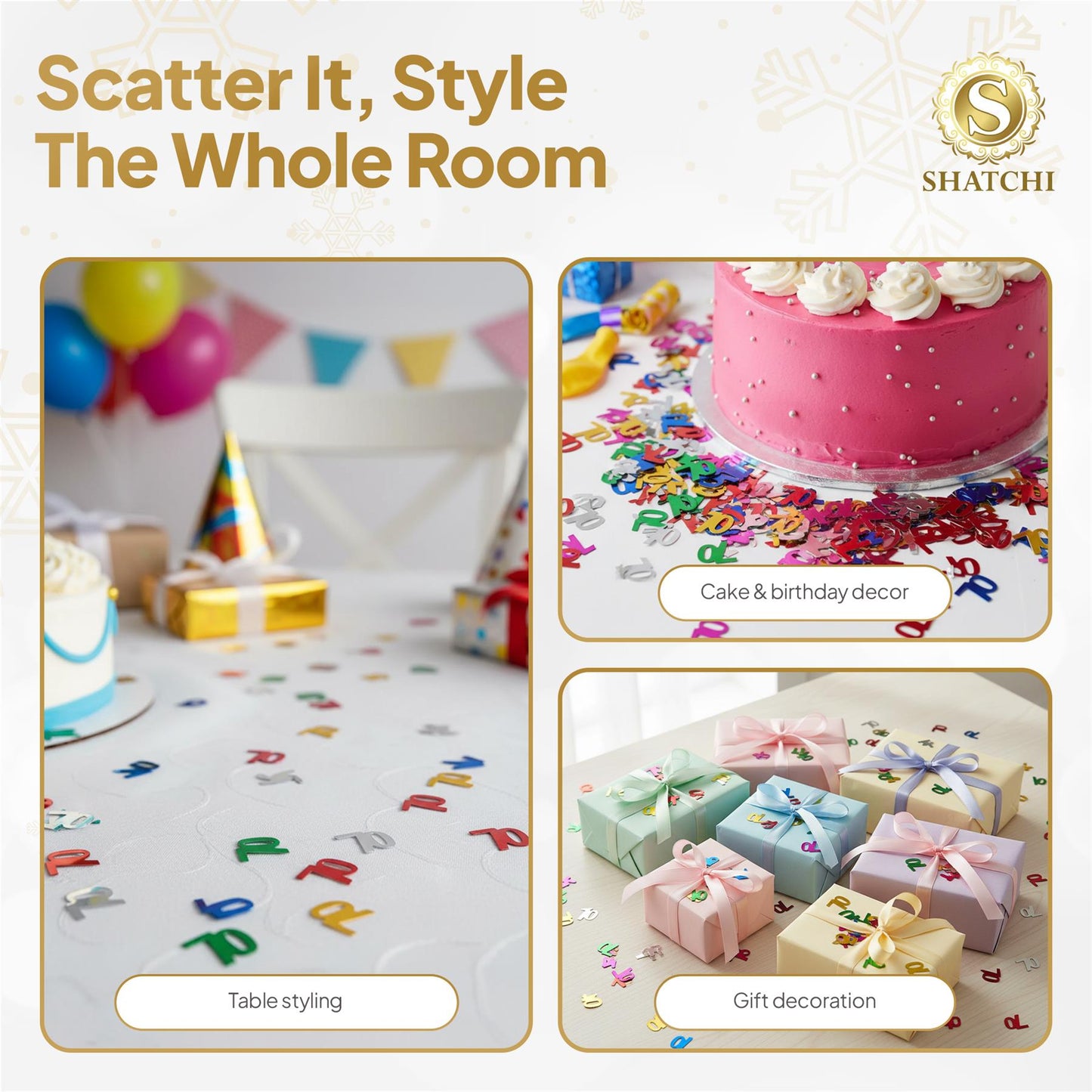 14g 70th Mix Happy Birthday Confetti