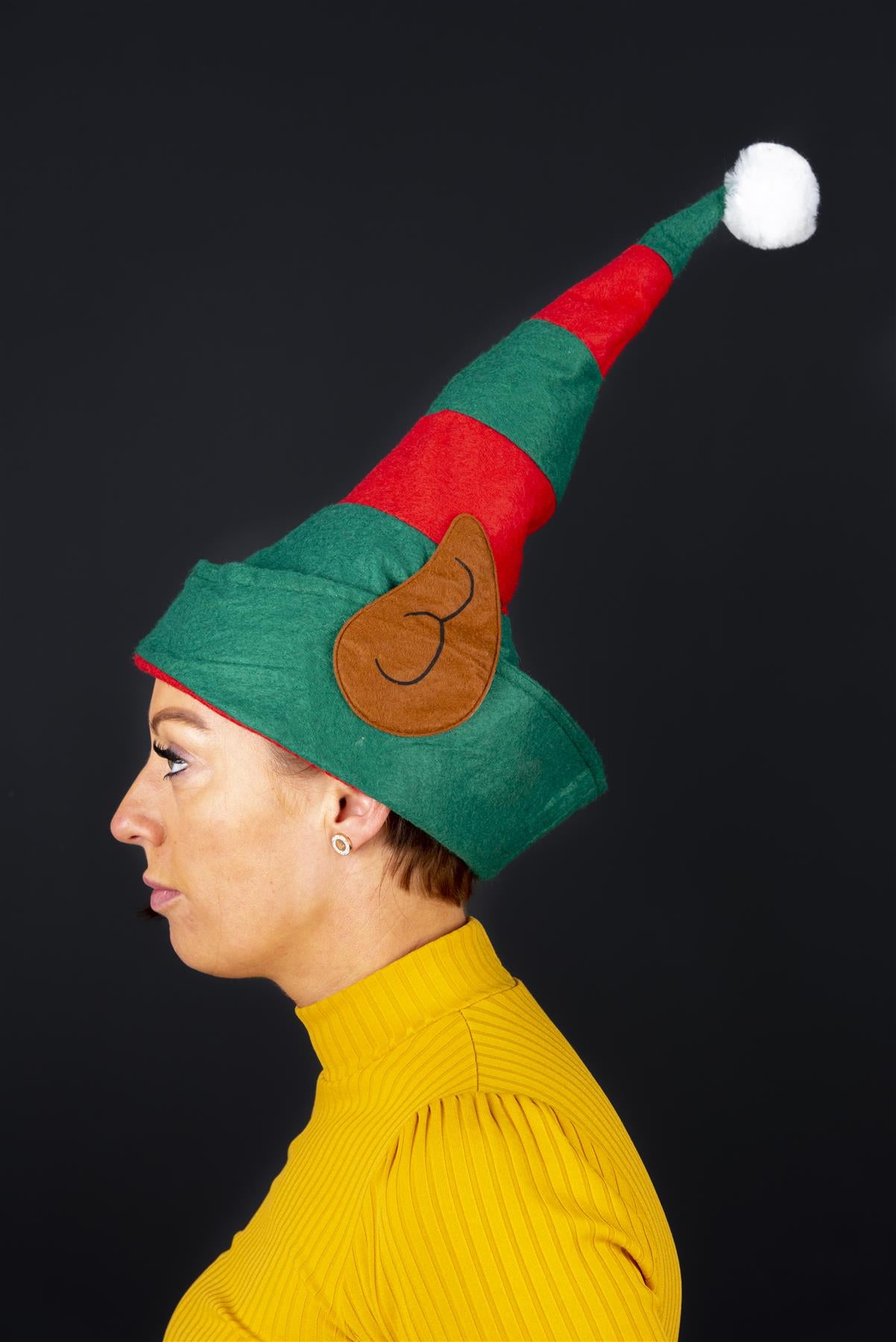 50 Christmas Elf Hats (Polyester)