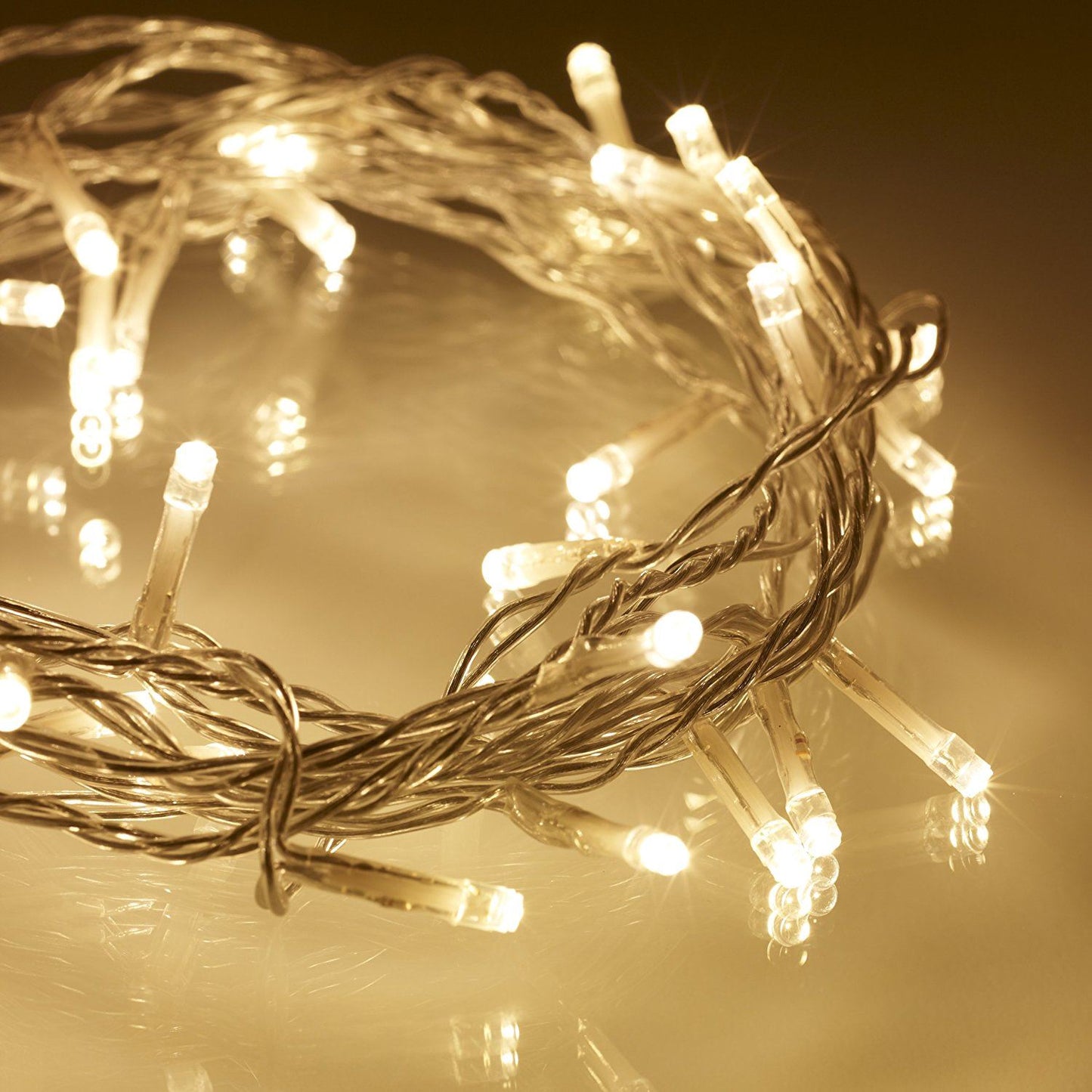 80 LED Warm White Battery Operated Fairy Lights