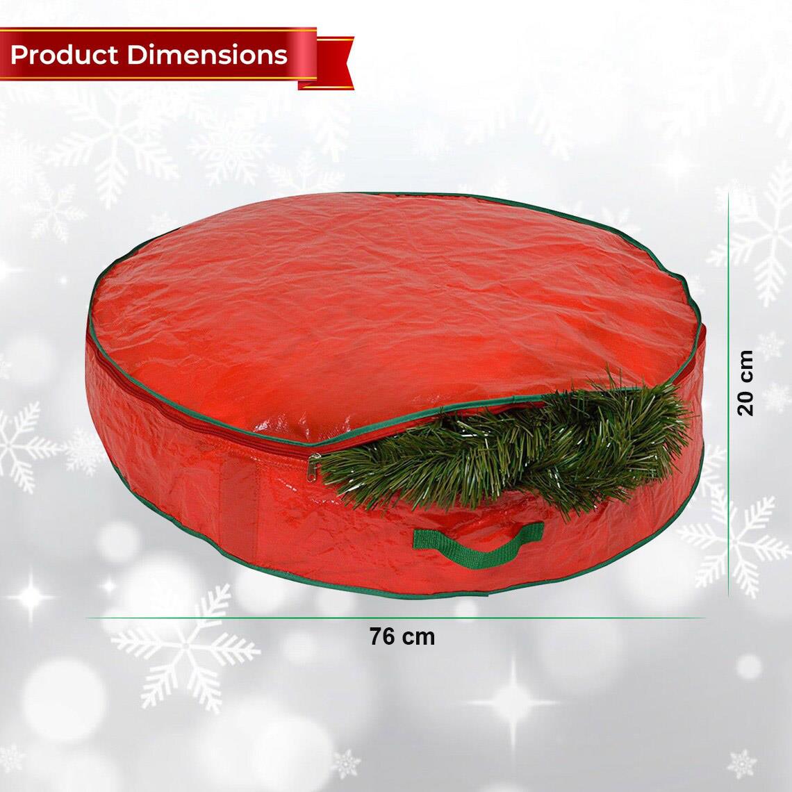 Christmas Wreath/Garland Storage Bag - 76 x 20 cm