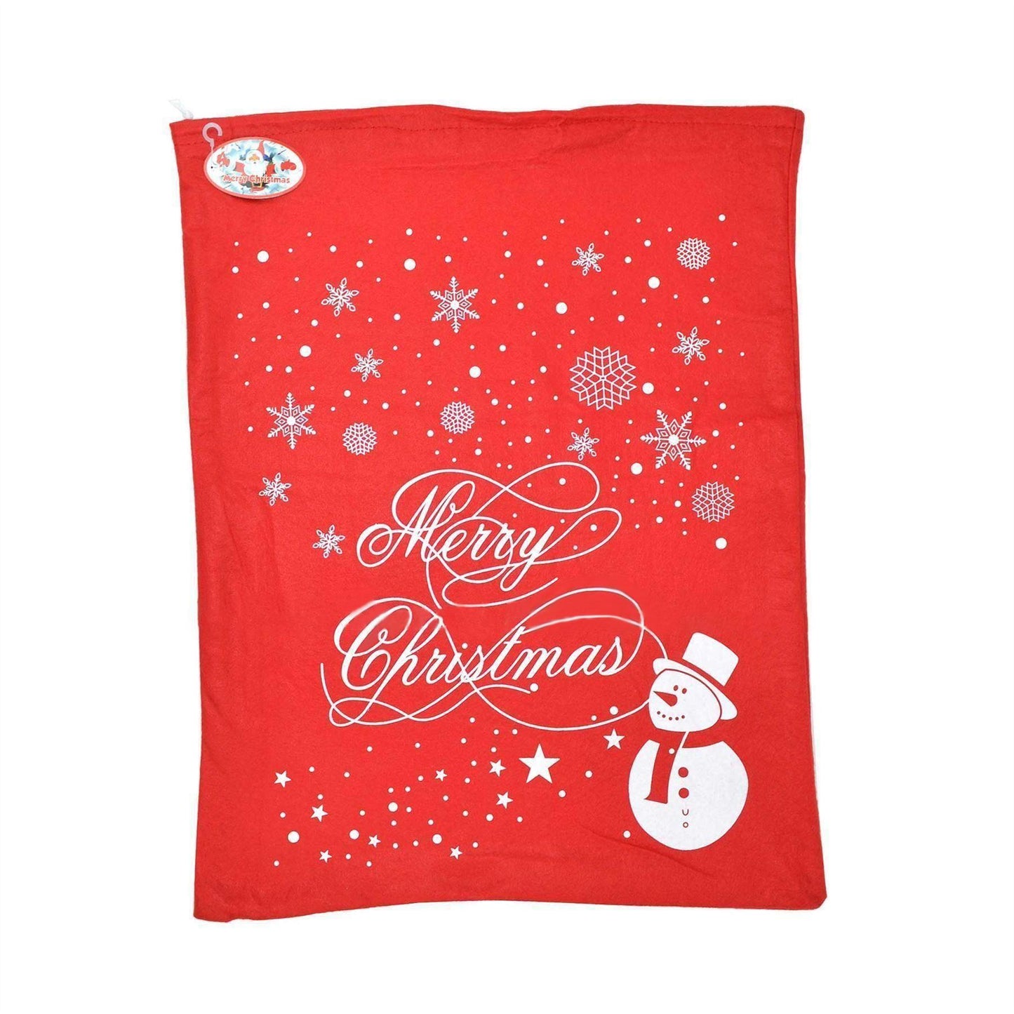 2 Christmas Santa Sack Stockings