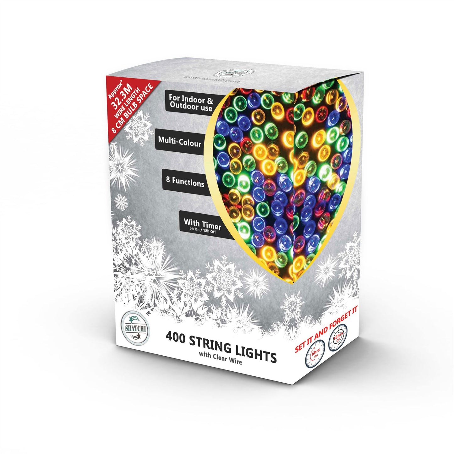 400M LED CC Multi Fun String Lights 40m