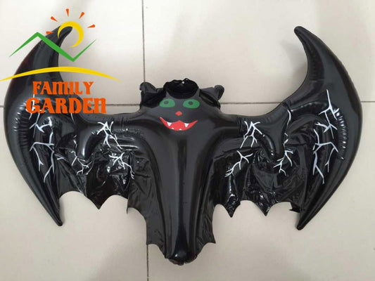 4 Inflatable Halloween Bats 46cm x 36cm