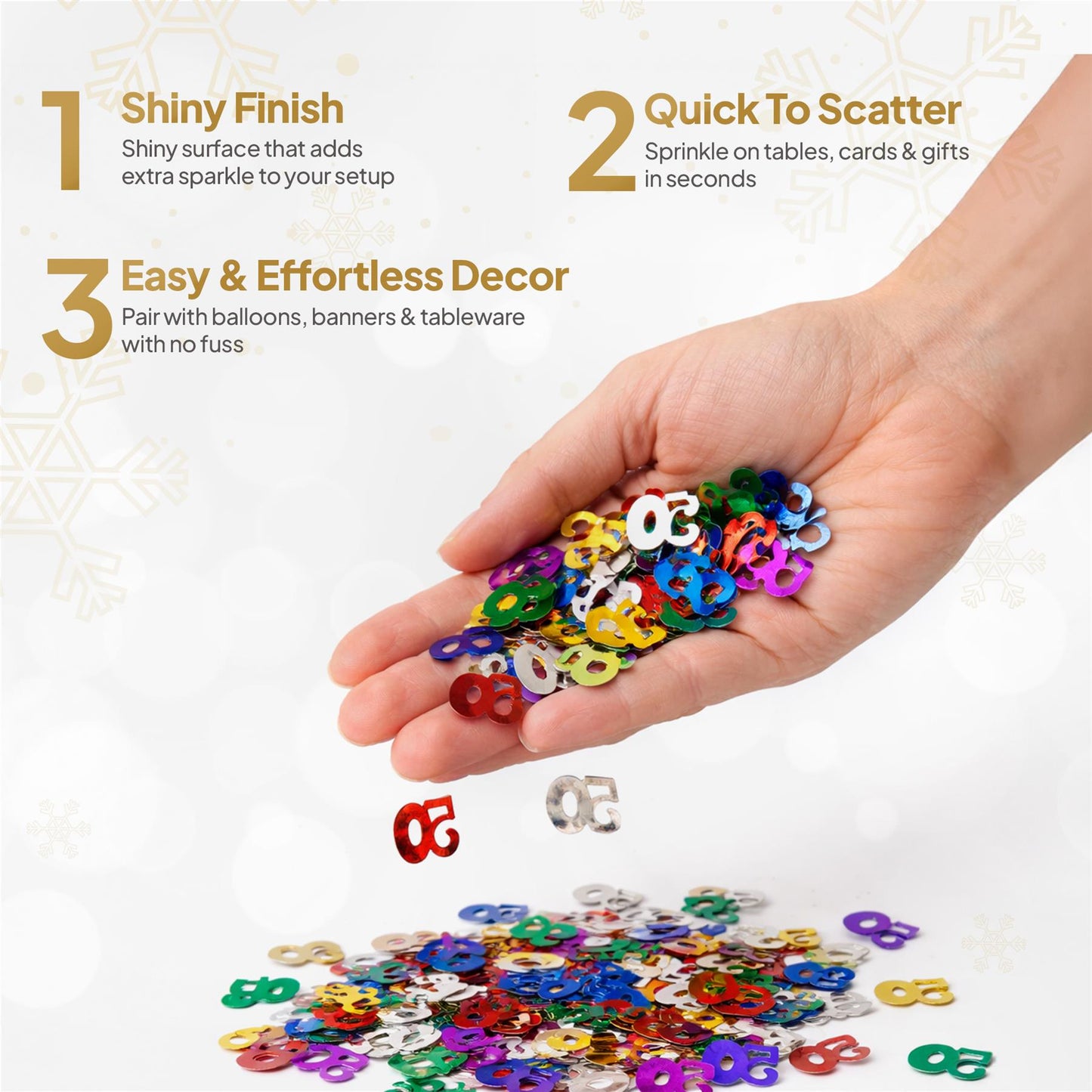 14g 50th Mix Happy Birthday Confetti
