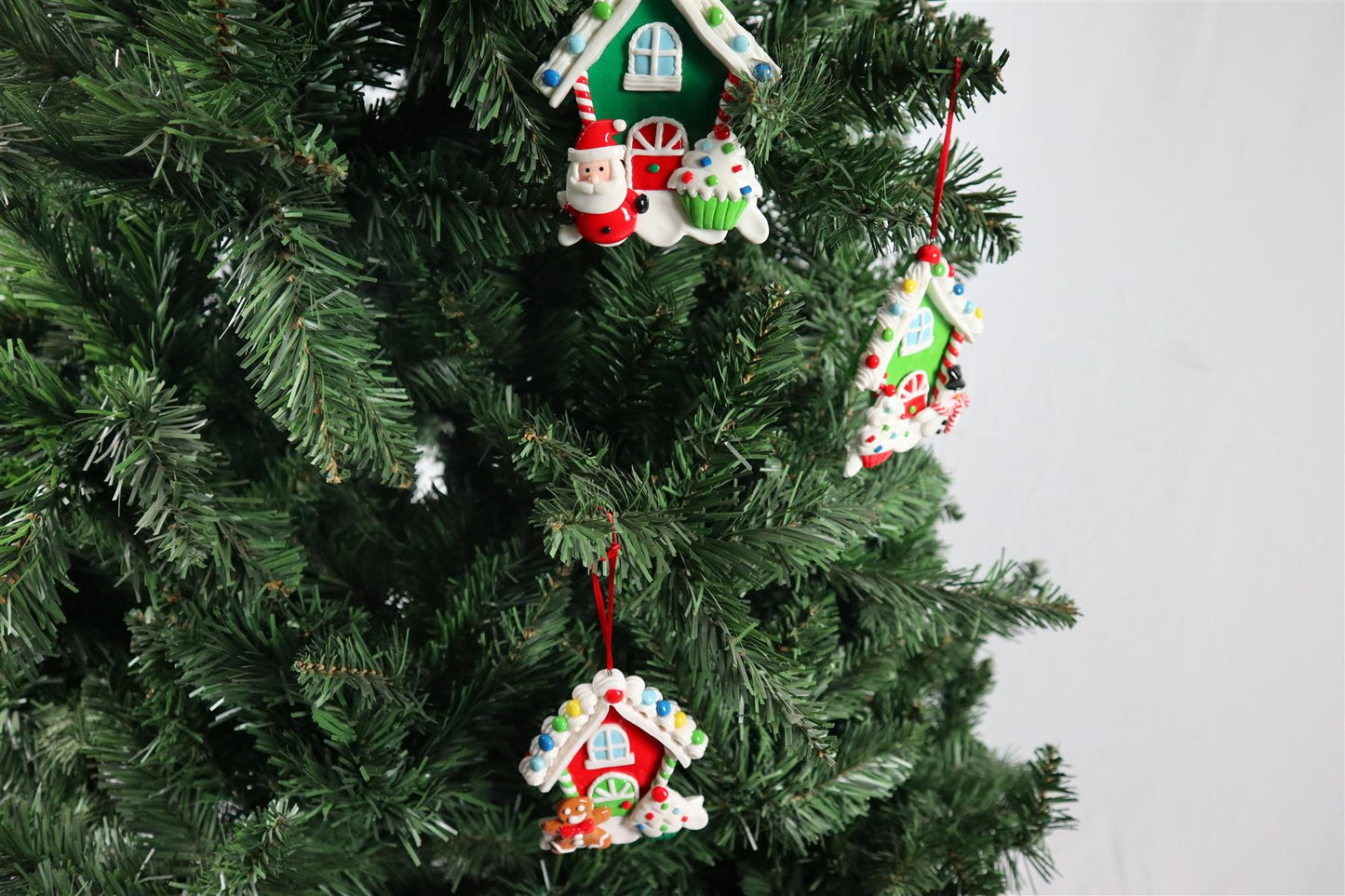 3 Ceramic Christmas Decorations