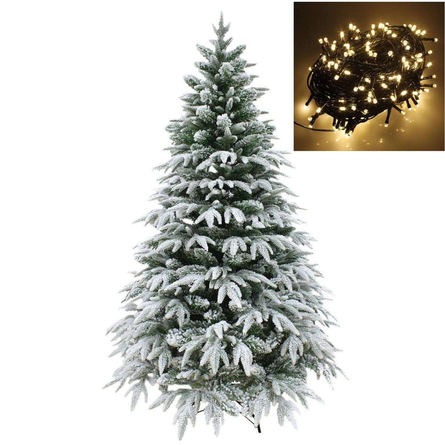 4ft Lapland Snow Covered Christmas Tree