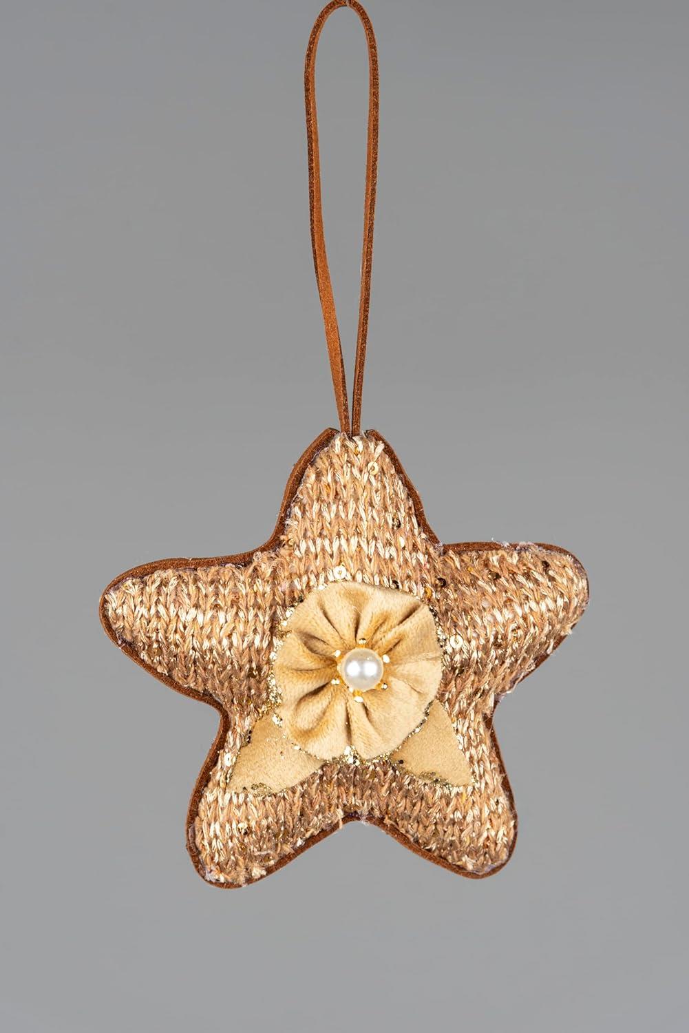 12cm Gold Star, 3pcs