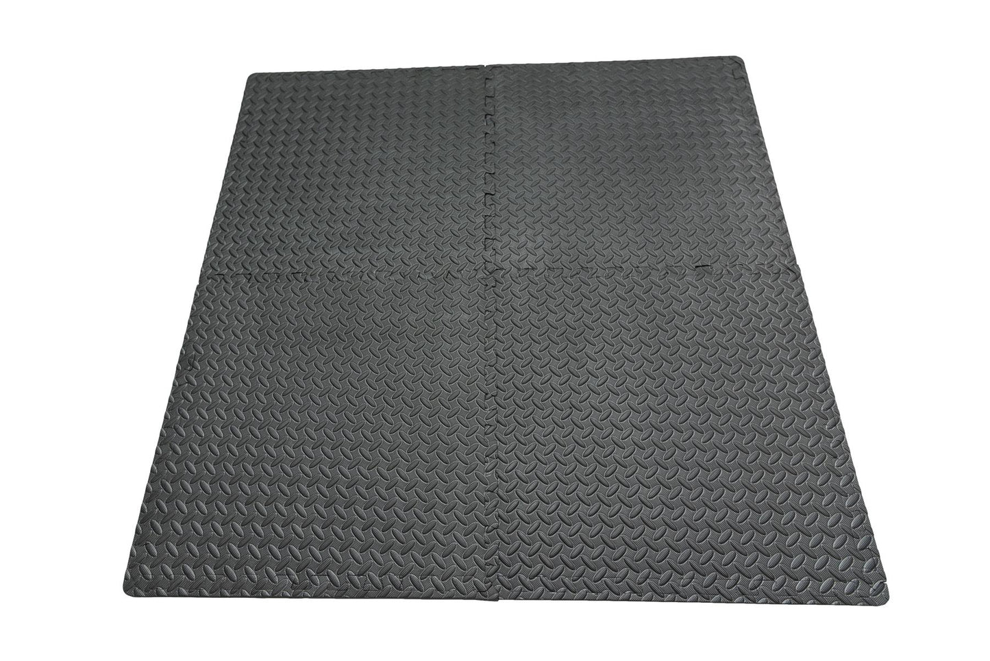 6pcs Black Puzzle Foam Mat (60x60x1.1cm)