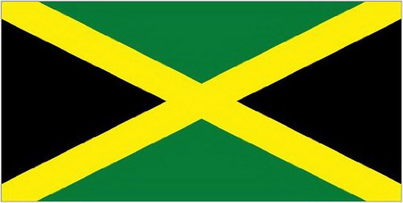 Jamaica Flag 5x3ft With Eyelets