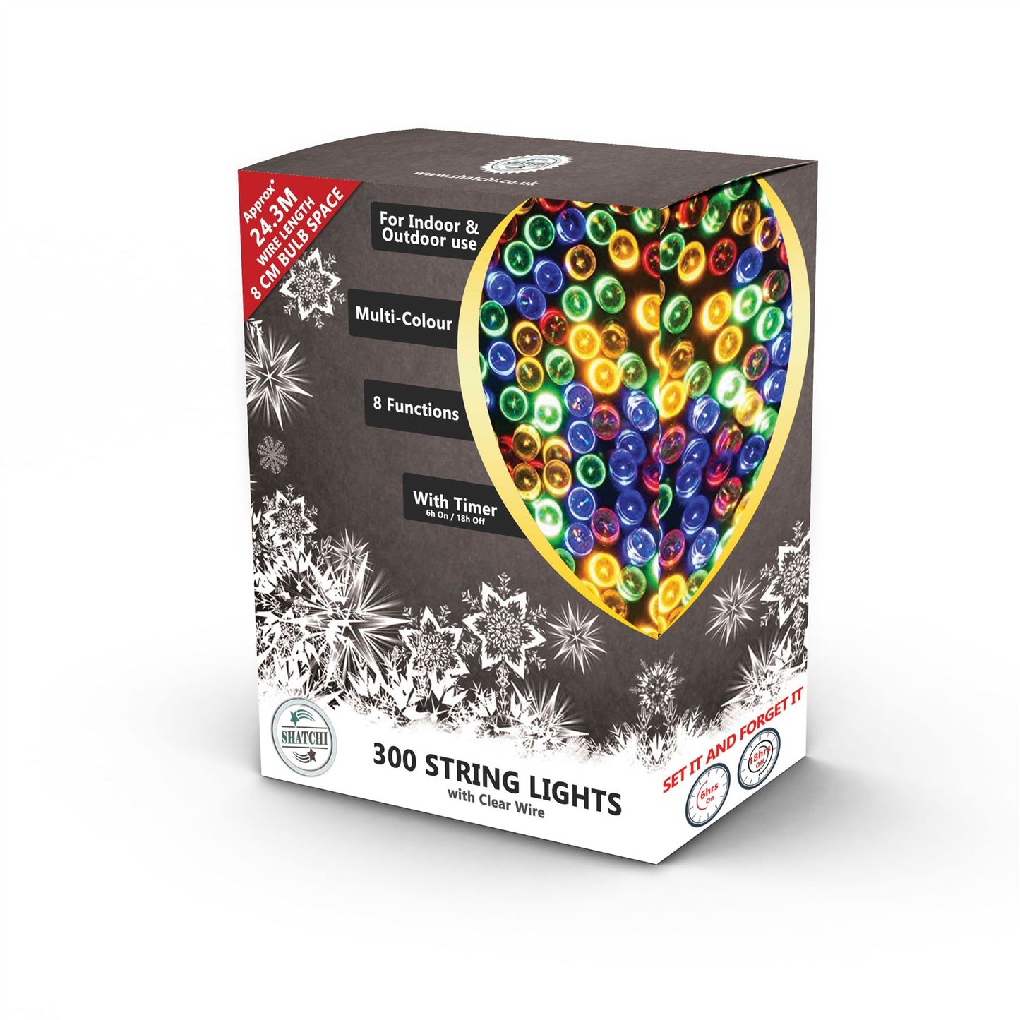 300M LED CC Multi Fun String Lights 30m