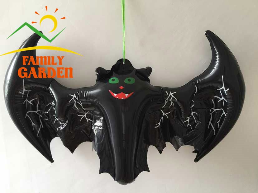 12 Inflatable Bats for Halloween (46x36cm)