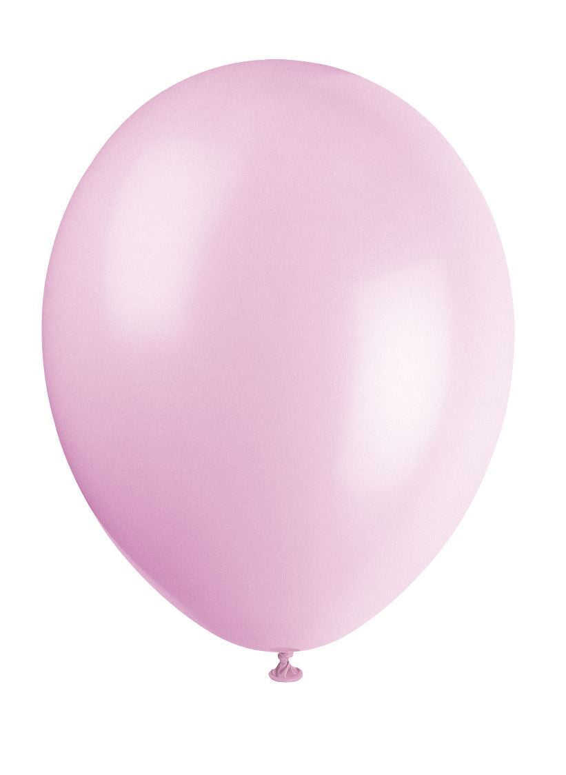 Pack of 100 Light Pink 12" Latex Balloons