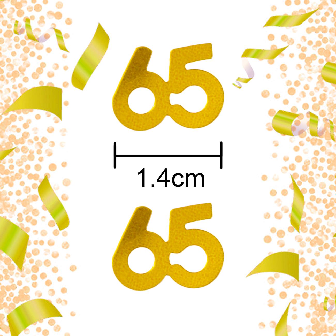 65th Confetti Gold 14g - 2pk