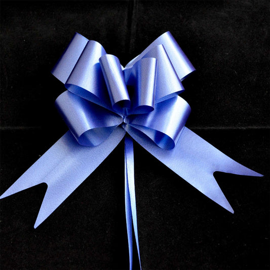 20 Navy Blue Pull Bows - 50mm