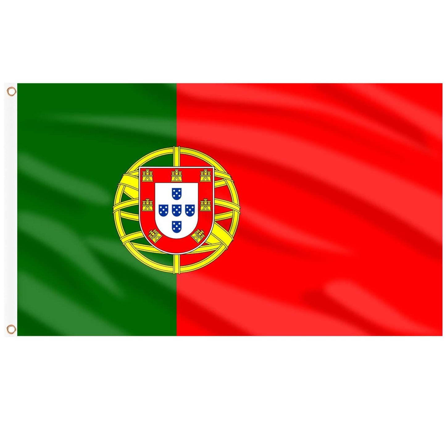 Portugal Flag 5x3ft With Eyelets