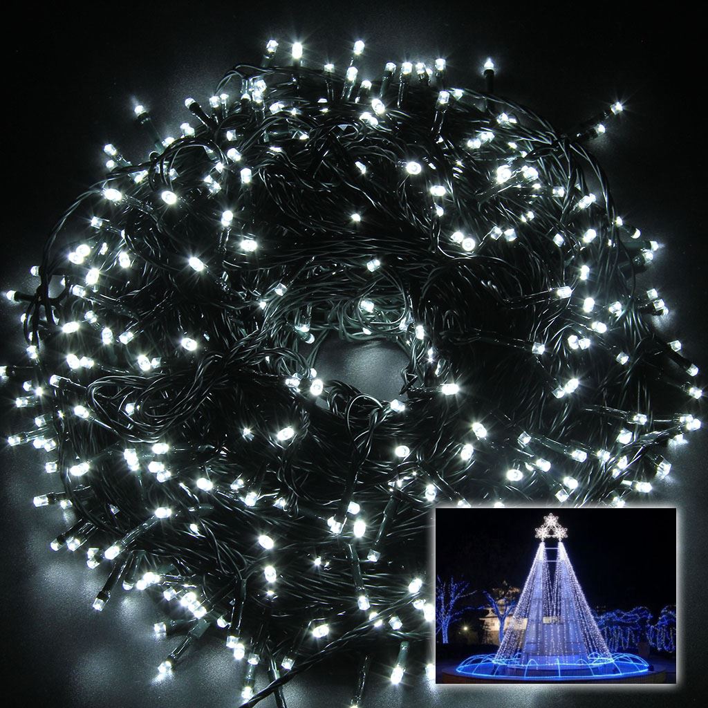 10m 100W LED Multi-Function String Lights