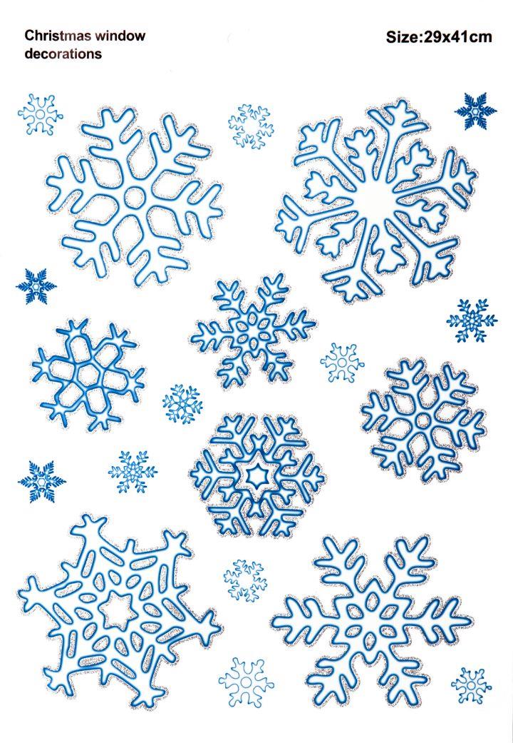 20 Christmas Window Stickers