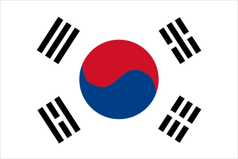 South Korea Flag 5X3FT