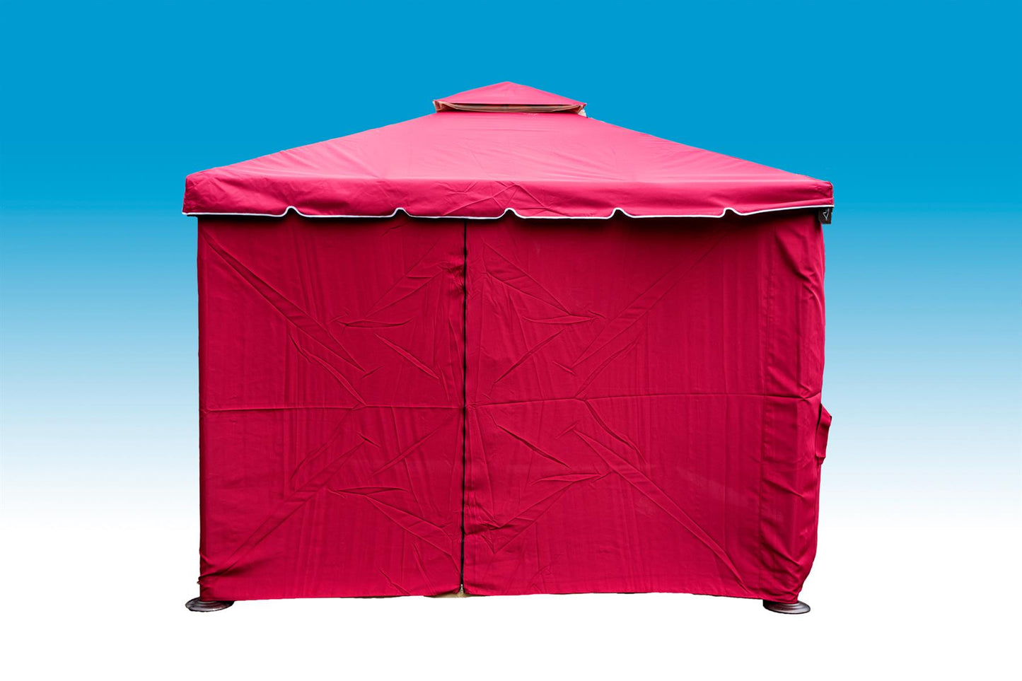 3x3x2.75m Red Gazebo with Nets