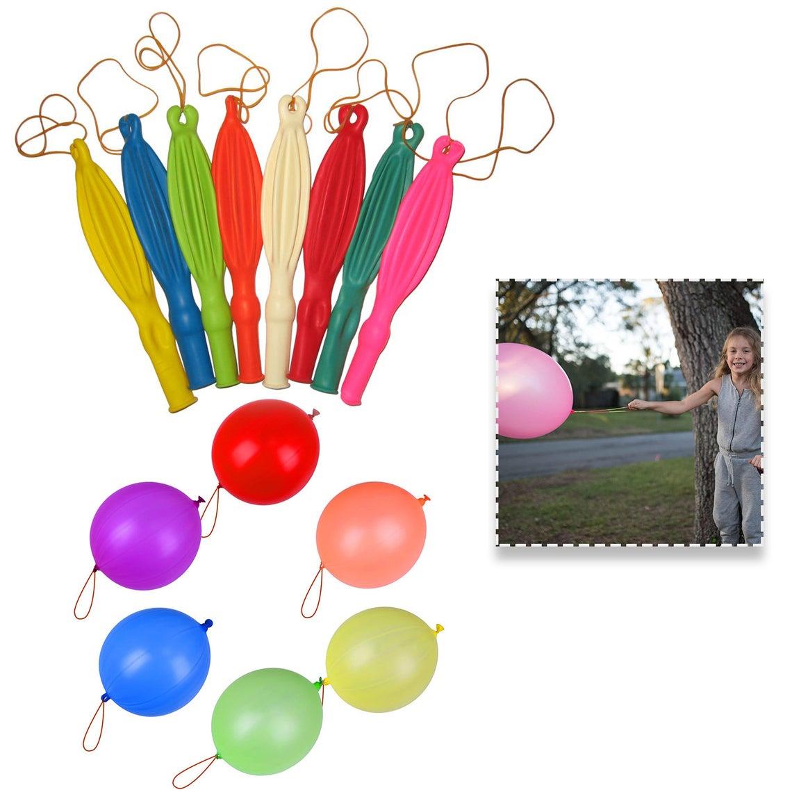 5 pcs Large Punch Balloons with Elastic