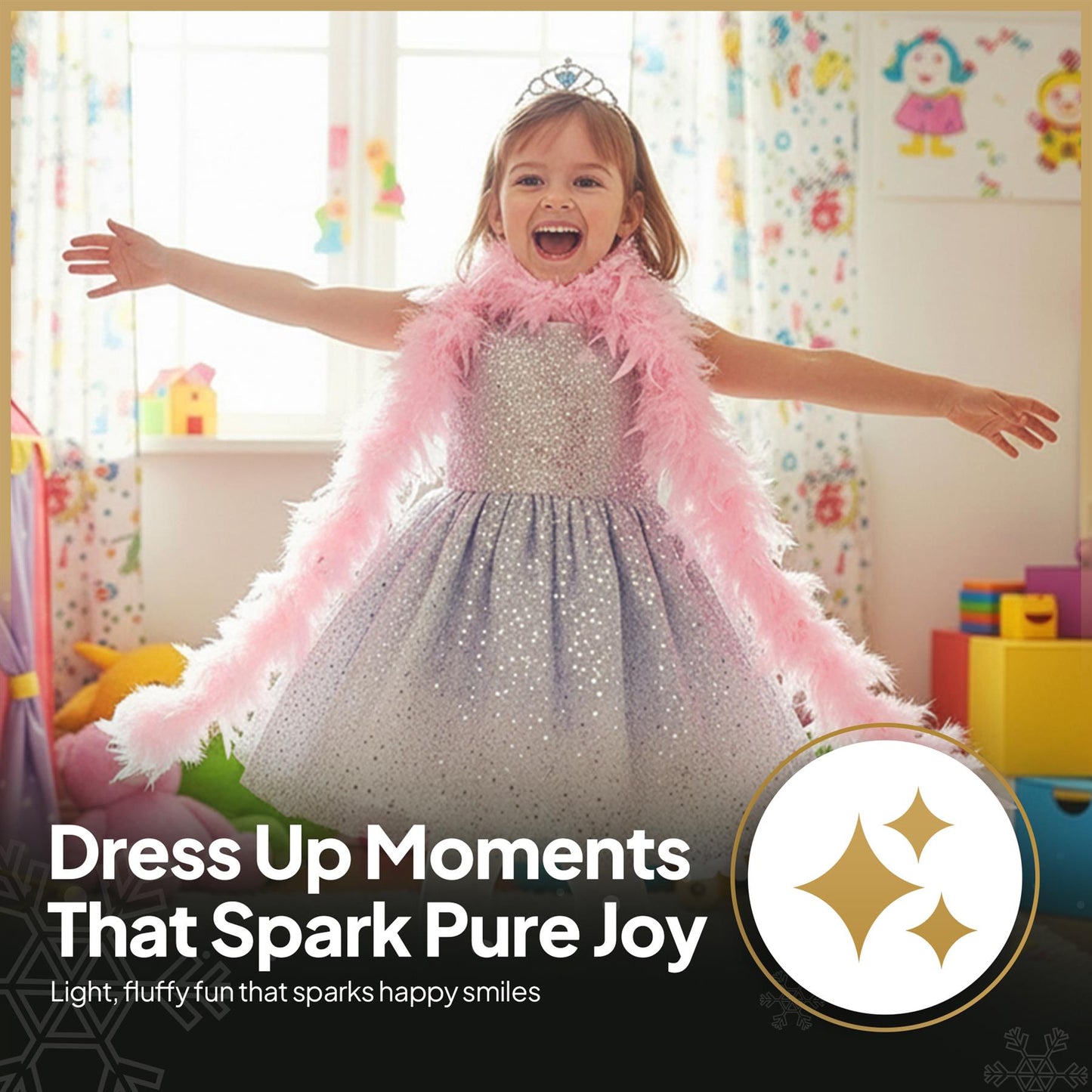 Wicked Feather Boa - Baby Pink