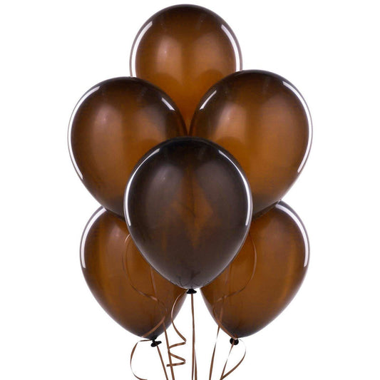 25 Brown Balloons, Favours, Goody Bag Fillers