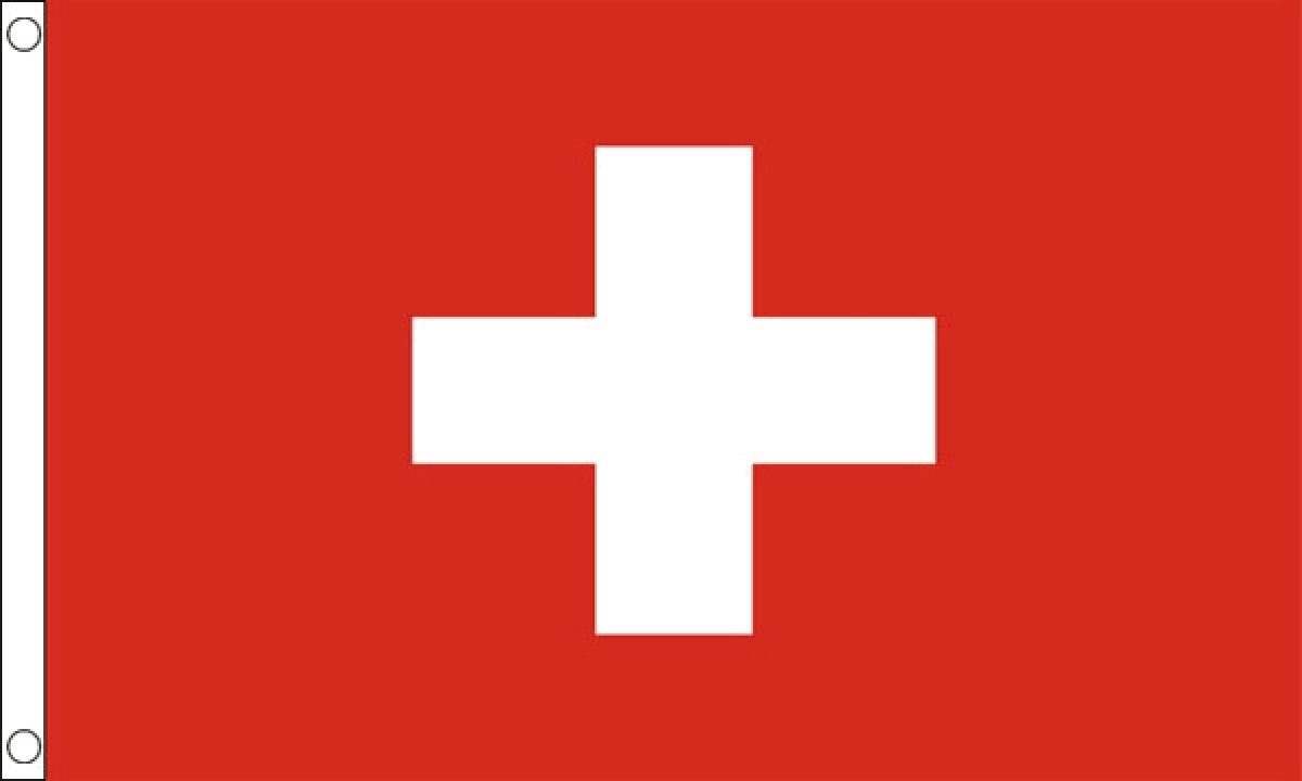 Switzerland Flag 5x3ft