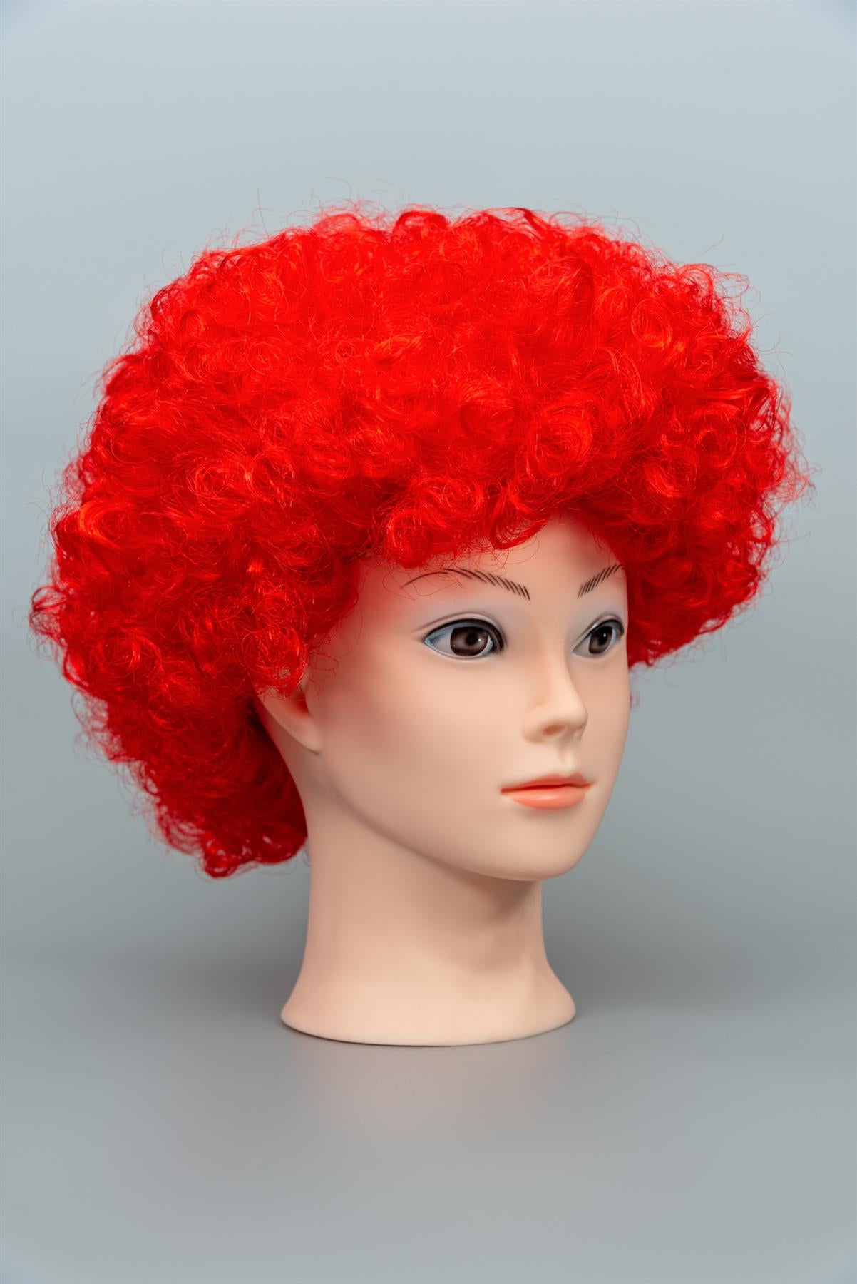 Red Afro Wig