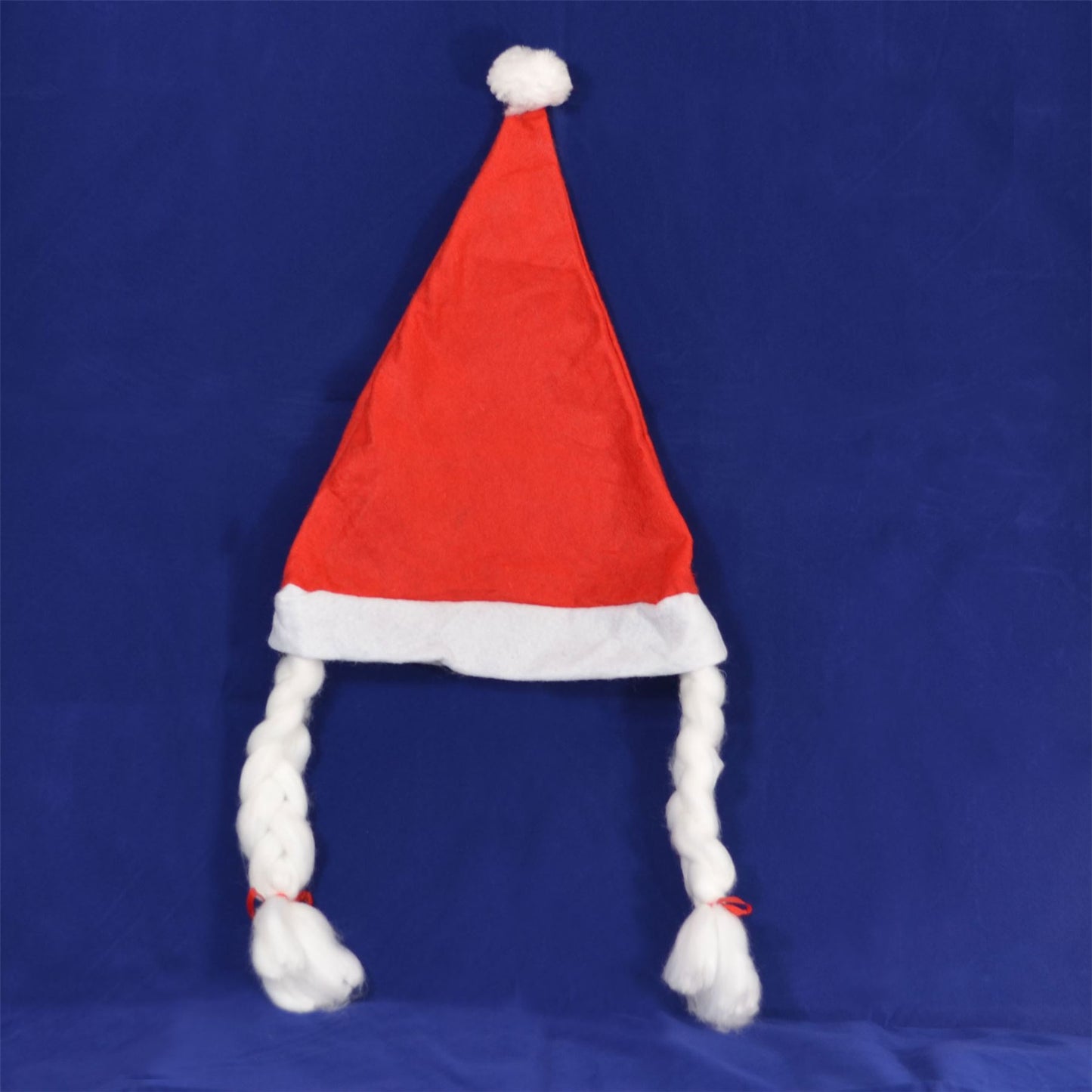 12 Santa Hats with Plaits