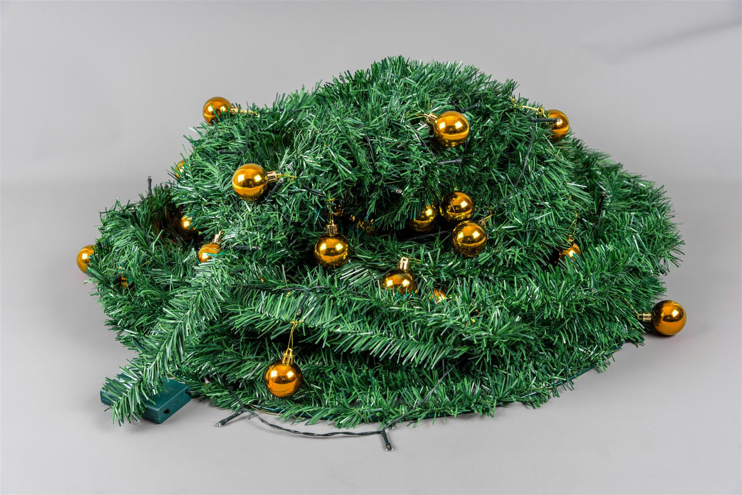 6ft (180cm) B/O Prelit Gold Baubles Decorated Pop Up Tree