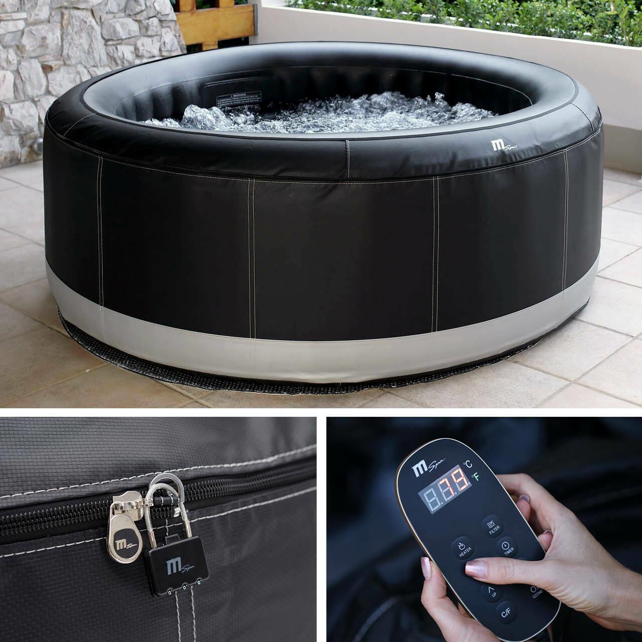 MSPA Camaro Premium 4-Person Hot Tub