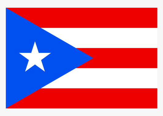 Puerto Rico Flag 5X3FT