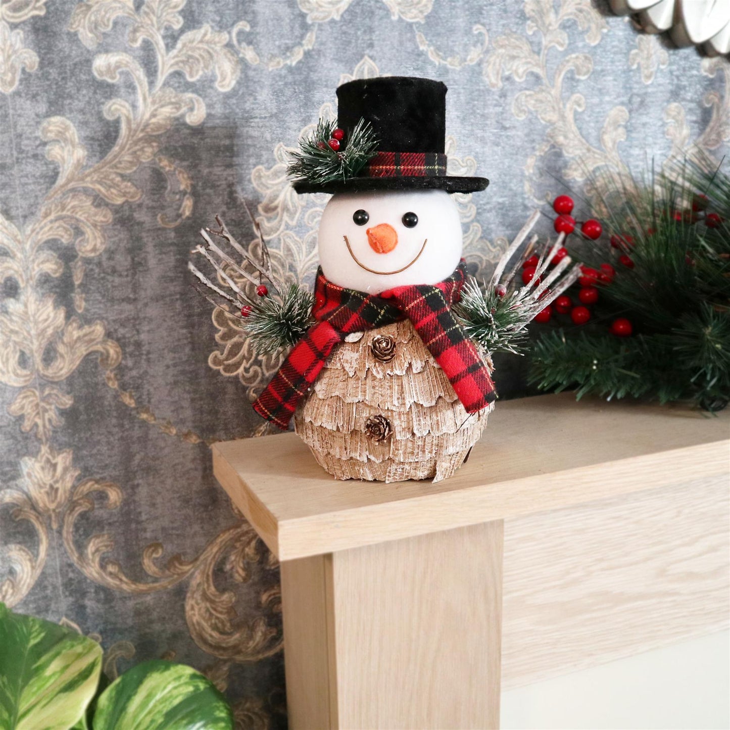 25cm Decorative Snowman