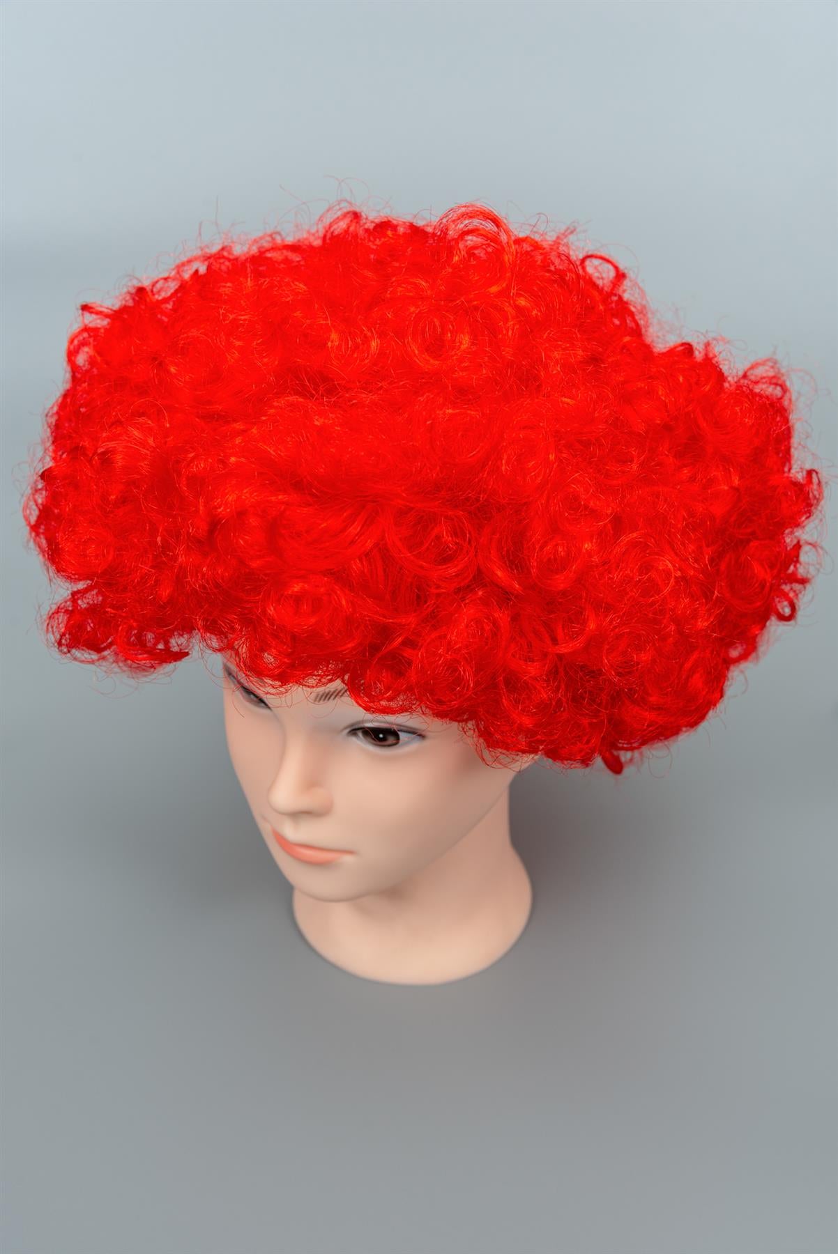 Red Afro Wig