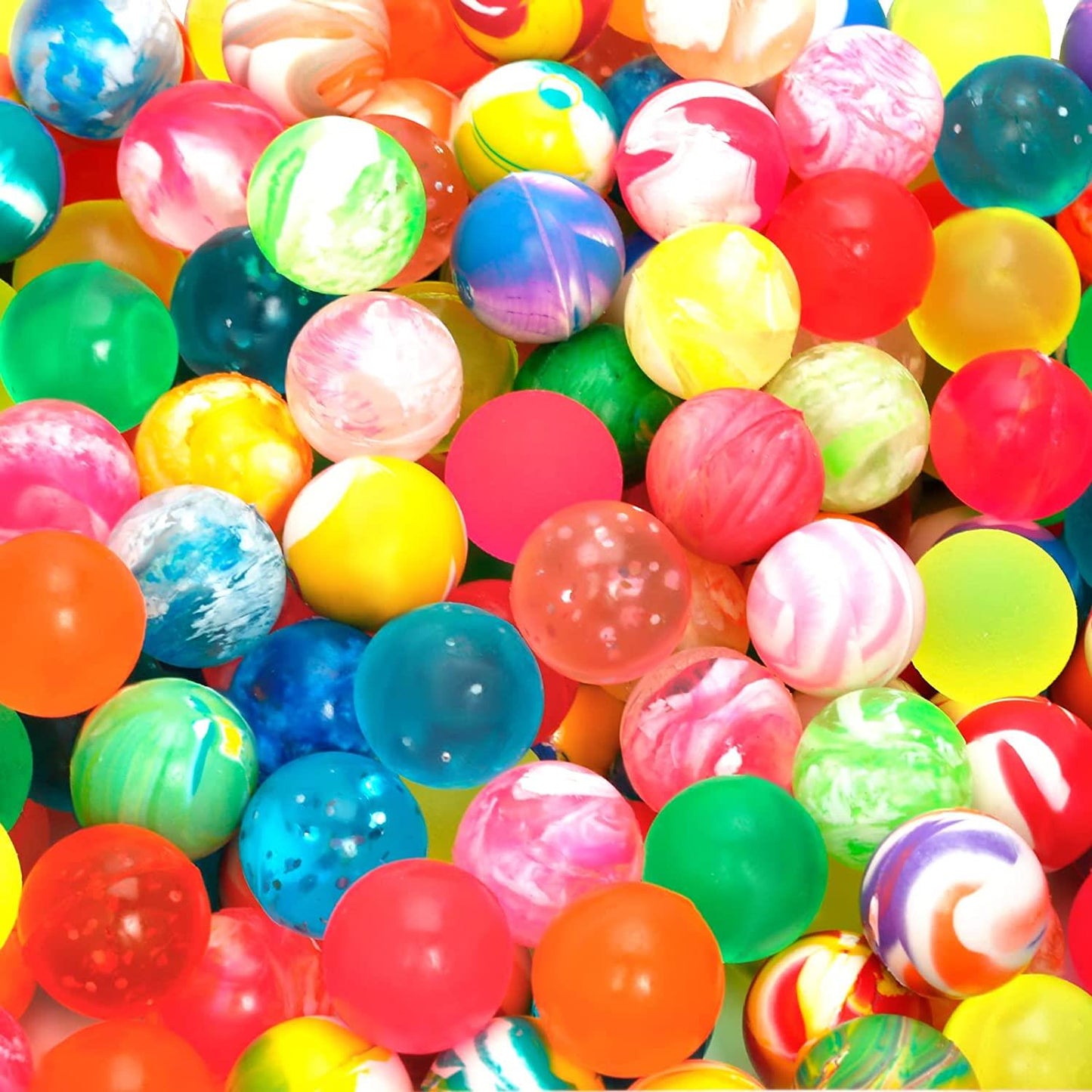 60 x Multicolor Bouncy Balls