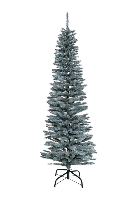 7ft Frosty Green Pencil Tree