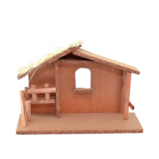 Christmas Nativity House Sculpture