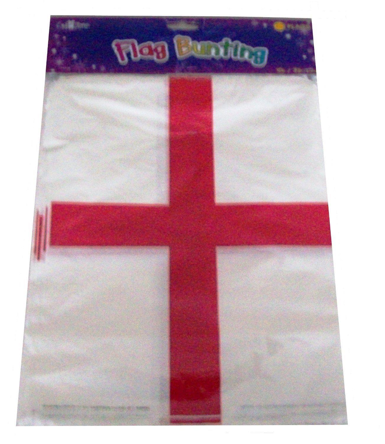 3 X England St Georges Flag Bunting Banner 20 Flags 10M Rugby World Cup Decorations