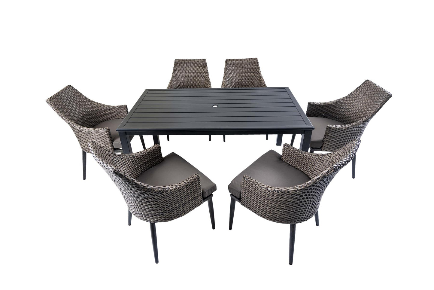 7-Piece Rattan Furniture Set