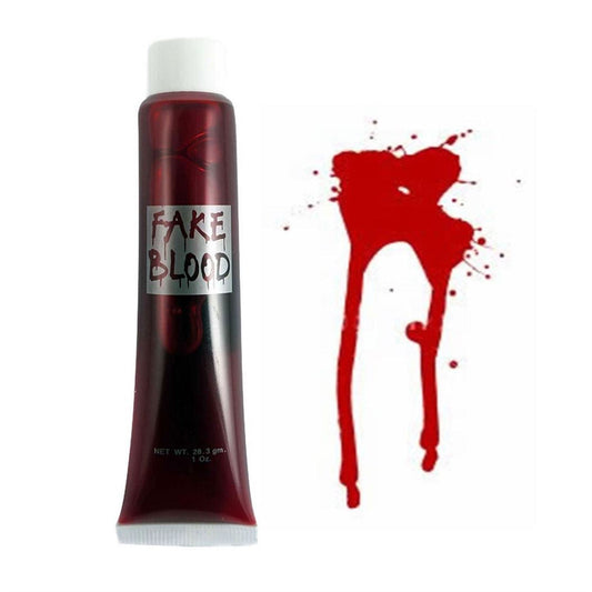 6 Halloween Fake Blood Tubes (28ml)