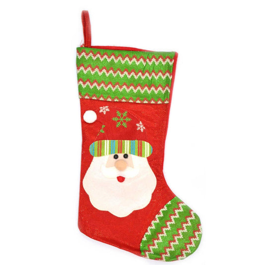 Traditional Christmas Santa Stocking