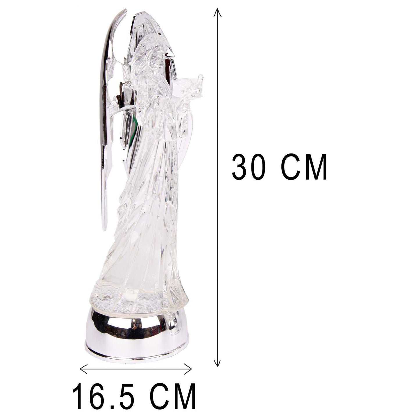 Light Up Ice Angel (33cm)