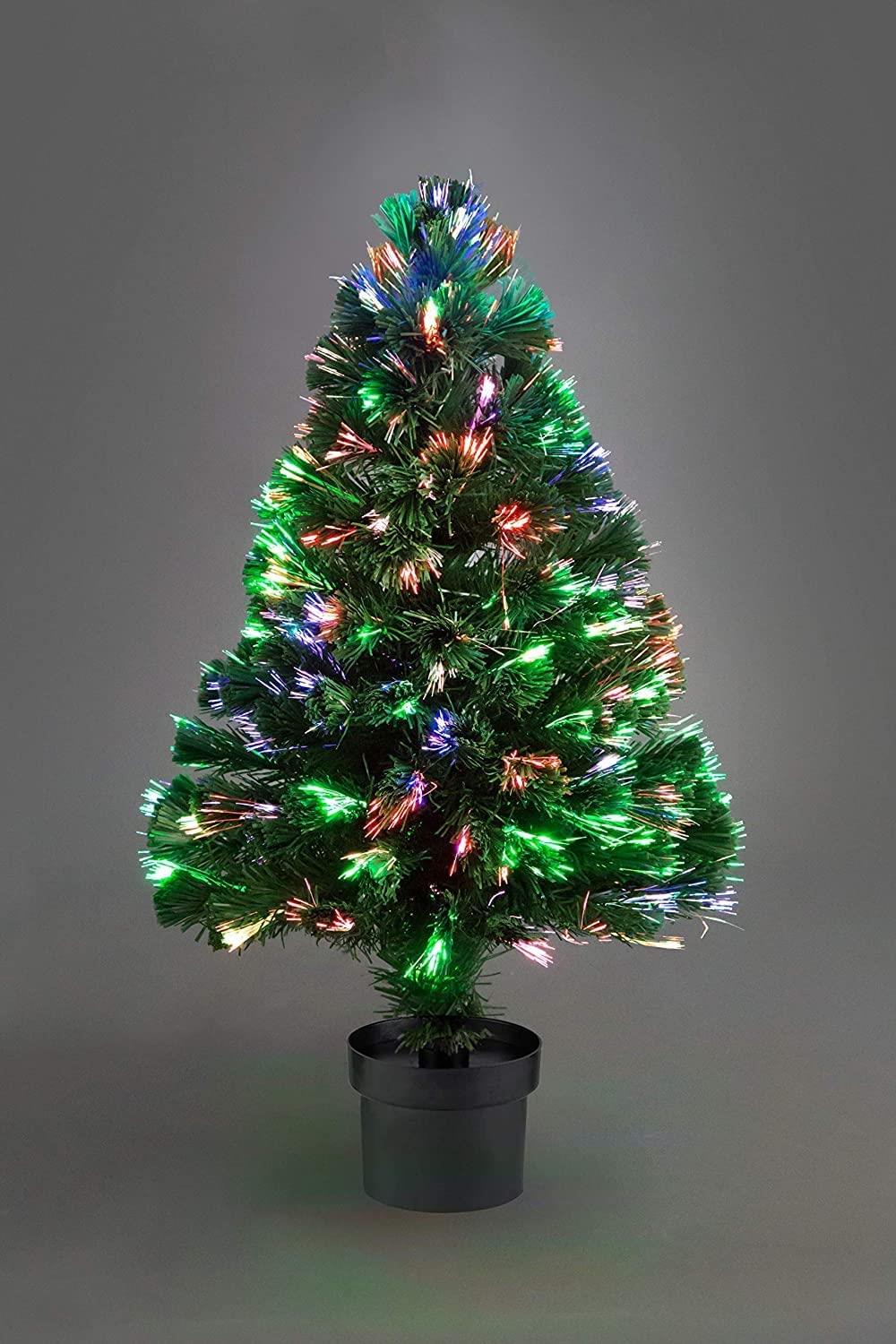 2ft Nova Fibre Optic Christmas Tree