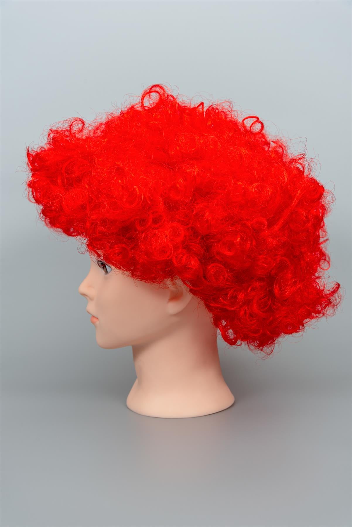 Red Afro Wig