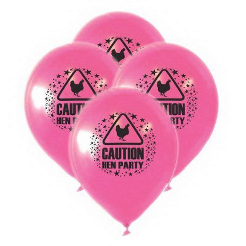 15 Pcs 11" Hen Party Pink Balloons