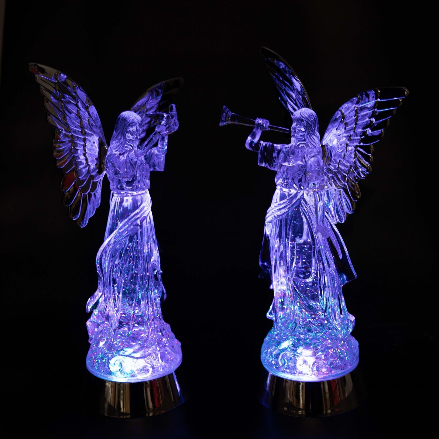 Light Up Ice Angel Spinner