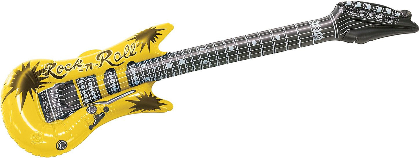 12 Inflatable Guitars