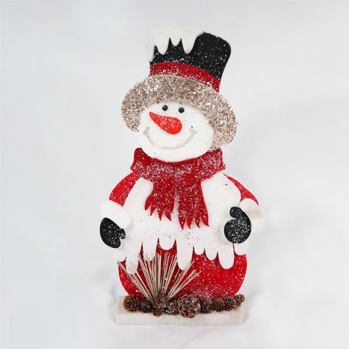 Foam Snowman On Board Red 32 CMation